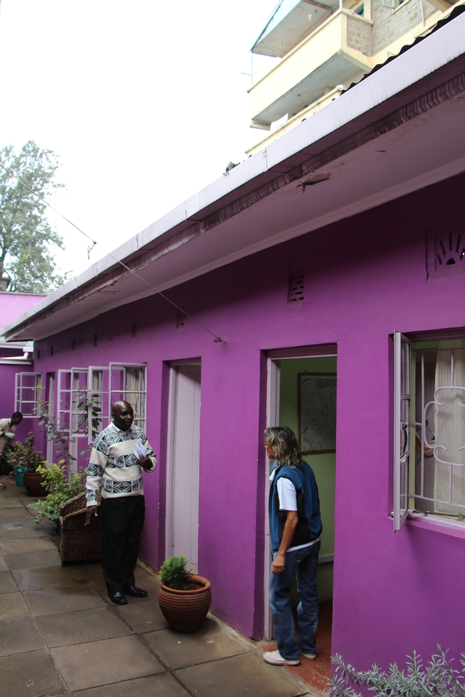 Lavender House Clinic in Nairobi's Mathare slum, Kenya.