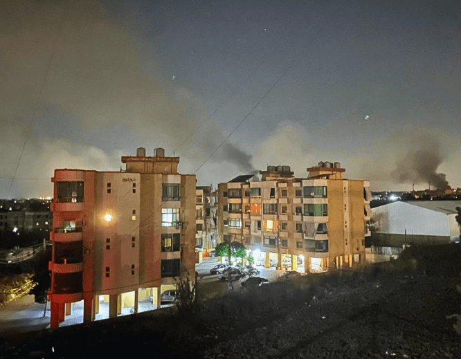 Airstrikes in South Beirut