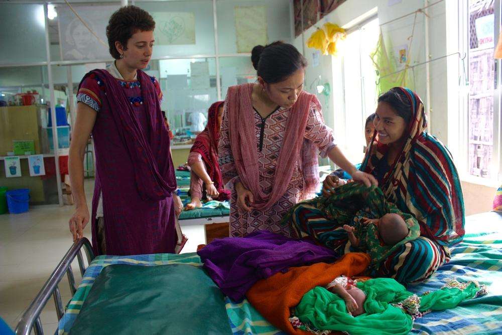 MSF neonatal ward in Kutupalong camp