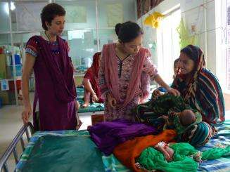 MSF neonatal ward in Kutupalong camp