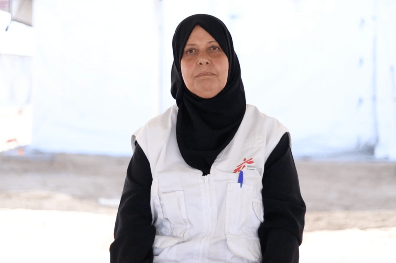 Amal Hassan Ibrahim Al-Ghazawi, MSF hygienist 